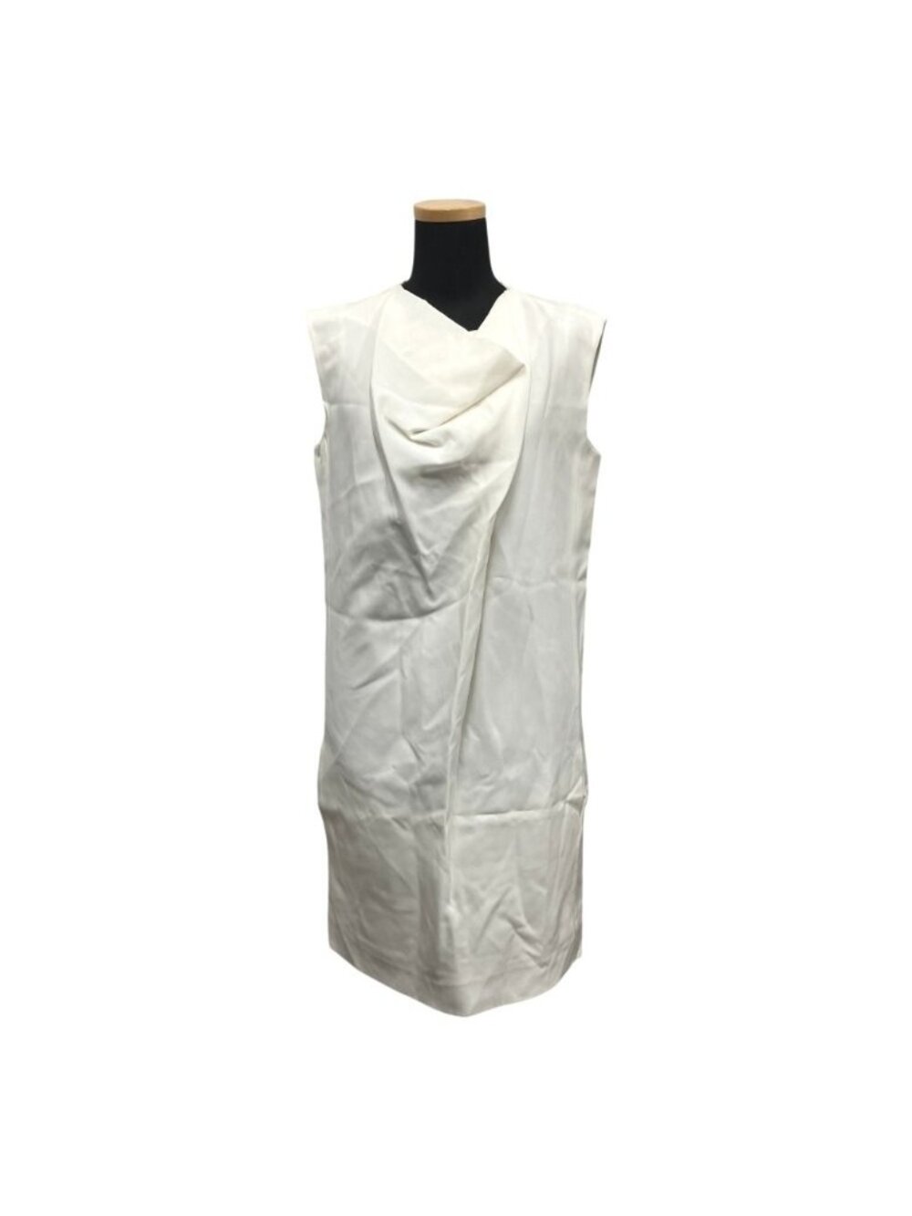 Celine Phoebe Philo Era Drape Dress Top Sleeveless White 34